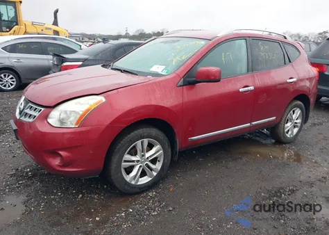 2012 Nissan Rogue Sv из США, поврежденный, VIN JN8AS5MV4CW405768